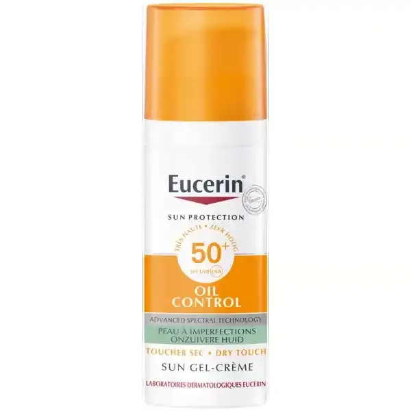 Eucerin Sun Gel Crème Protection Toucher Sec SPF50+ 50 ml
