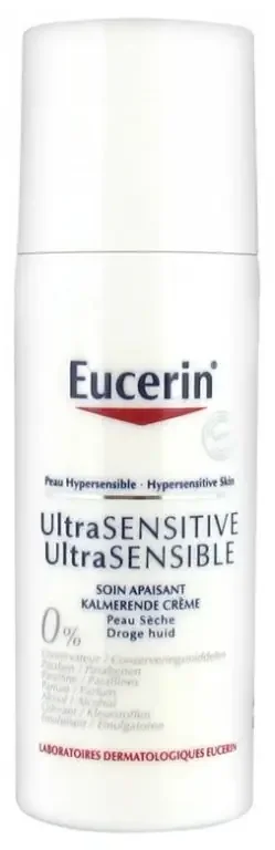 Eucerin Ultrasensible Soin Apaisant Peau Sèche 50 ml