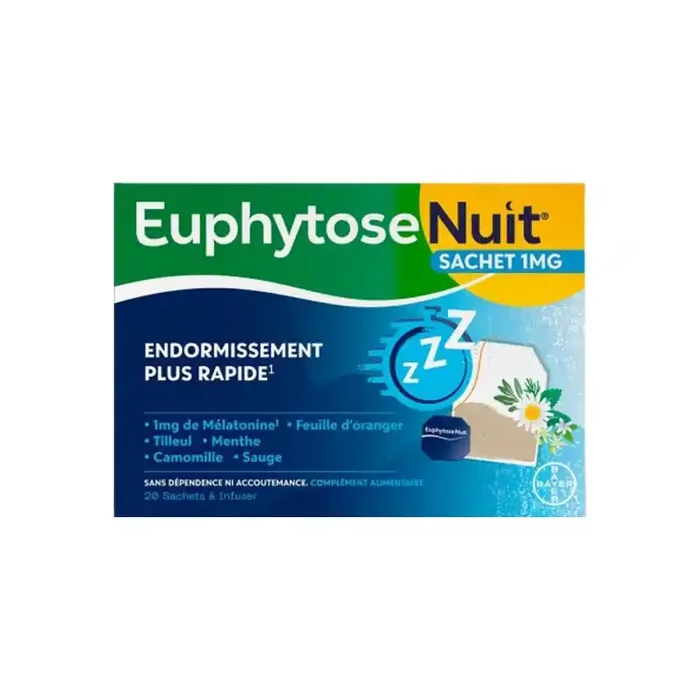 Euphytose Nuit 20 sachets a infuser