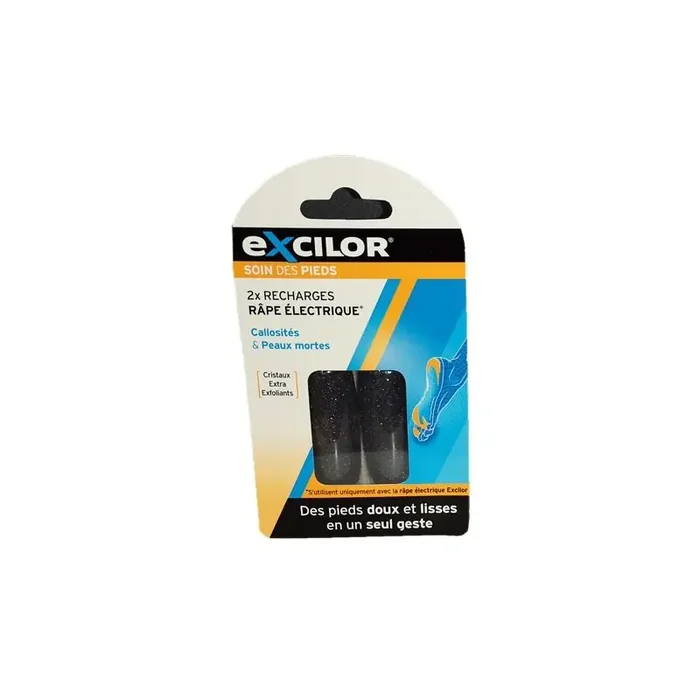 EXCILOR RECHARGE ROULEAUX pour RAPE ELECTRIQUE ERGONOMIQUE PIEDS