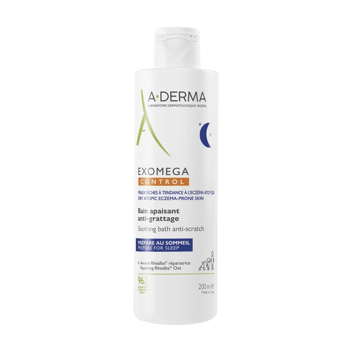 Exomega Control – Bain Apaisant Anti-Grattage 250 ml
