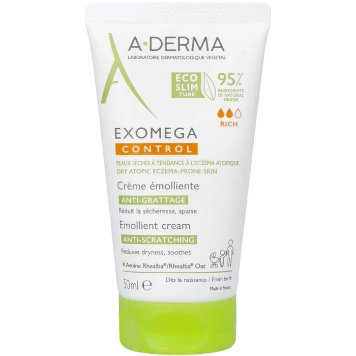 Exomega Control – Cr&egrave;me Emolliente Anti-Grattage
