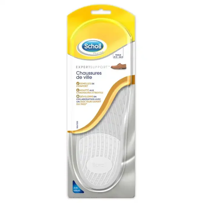 EXPERT SUPPORT SEMELLES CONFORT CHAUSSURES DE VILLE TAILLE 41.5 – 46.5 SCHOLL