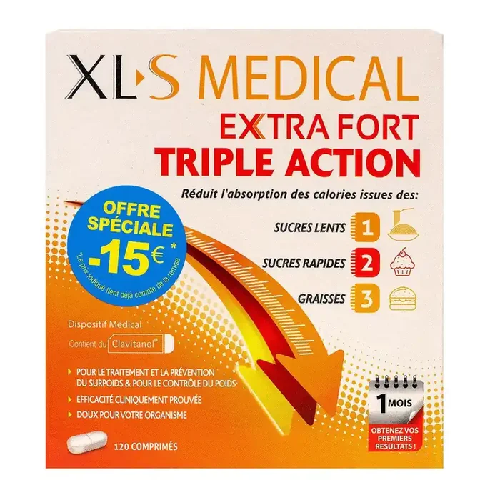 Extra Fort triple action 230 comprimés