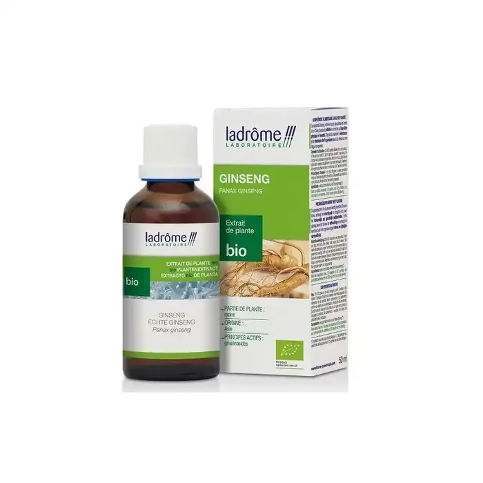 EXTRAIT DE GINSENG BIO 50ML LADROME