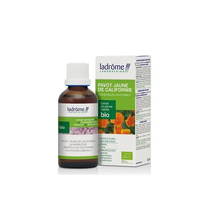 EXTRAIT DE PAVOT JAUNE DE CALIFORNIE BIO 50ML LADROME