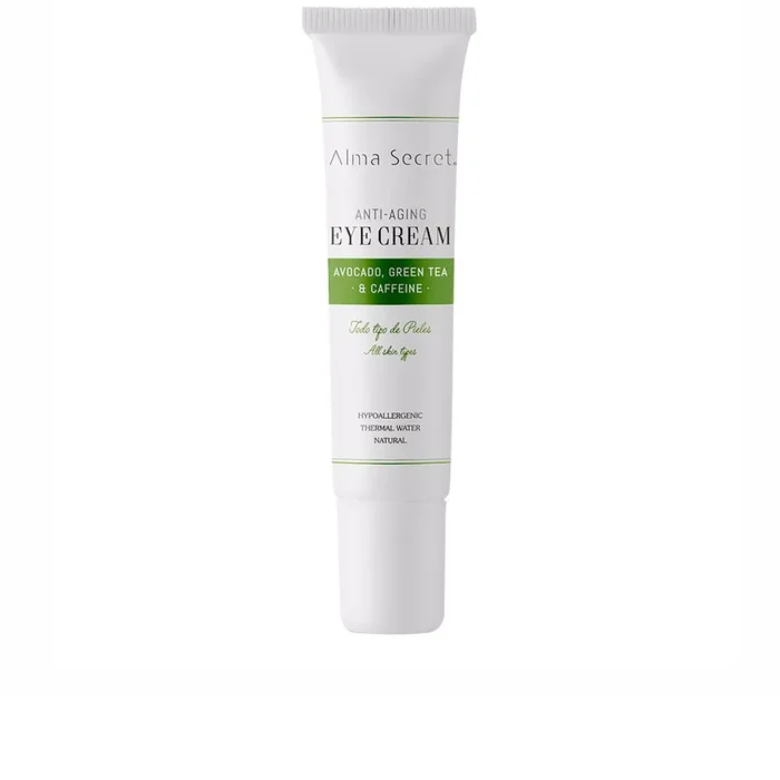 EYE CREAM antiedad con aguacate, té verde & cafeína 10 ml