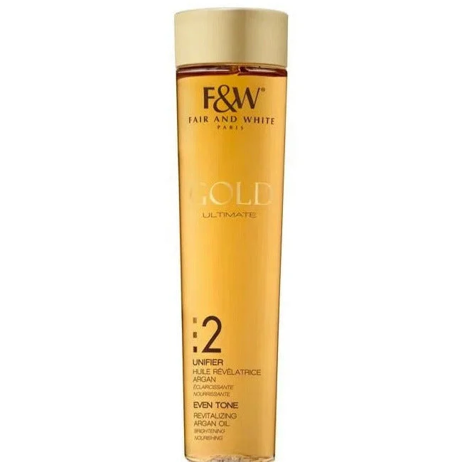 FAIR & WHITE GOLD ≡ Huile Révélatrice Argan