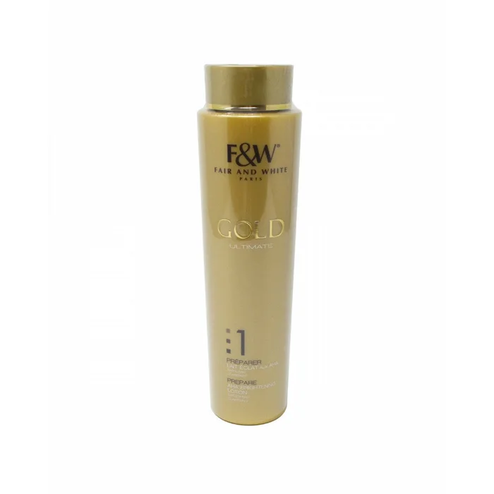 FAIR & WHITE GOLD ≡ Lait Eclat Aux Aha