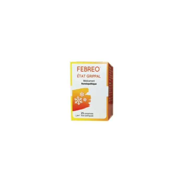FEBREO ETAT GRIPPAL 25 BAUSCH ET LOMB
