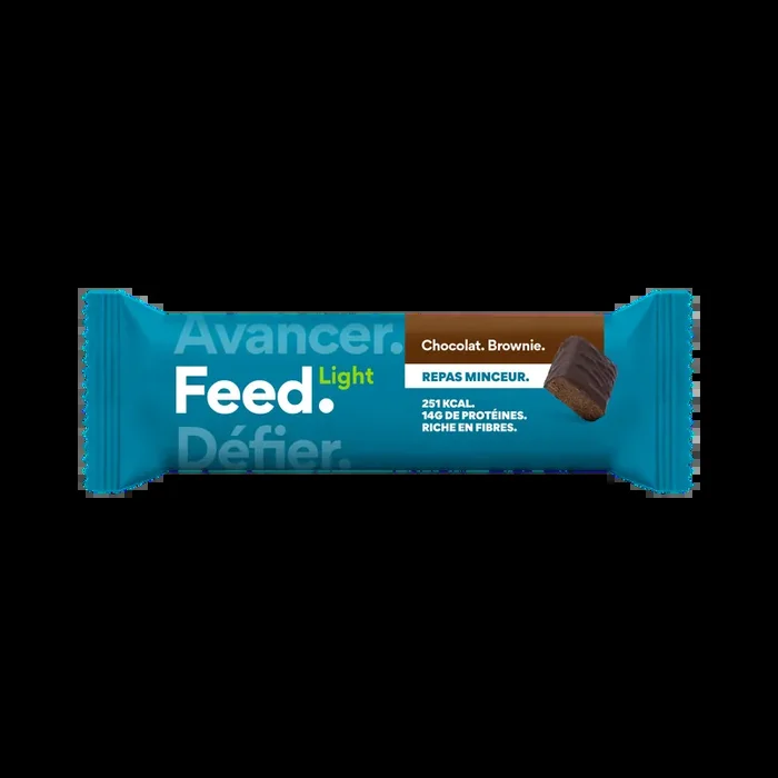 Feed light Barre-Repas minceur chocolat brownie- 70g