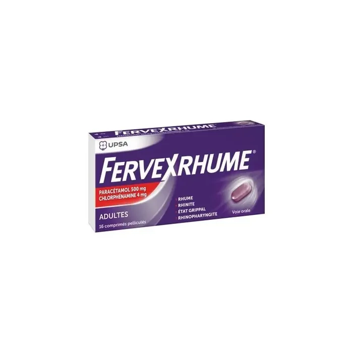 Fervex rhume 16 comprimes