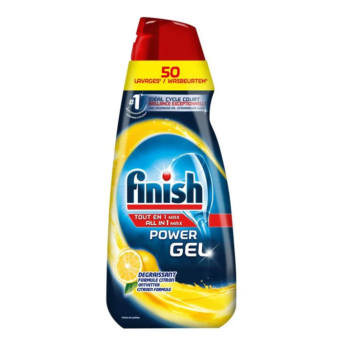 Finish Power Gel Formule Citron