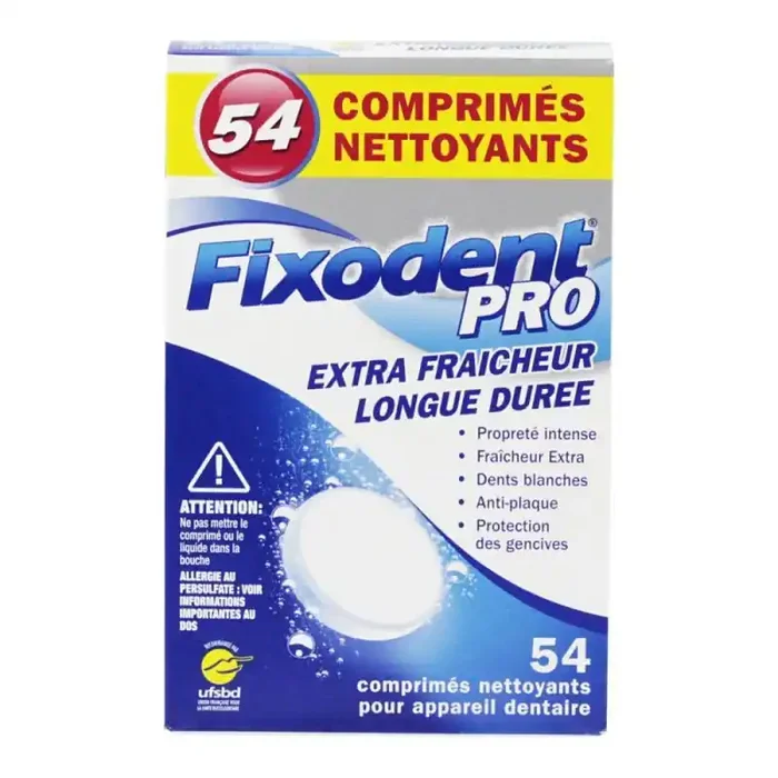 Fixodent Comprimés 54