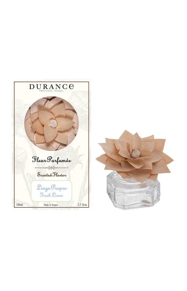 Fleur parfumée en bois – Linge propre – 100 ml