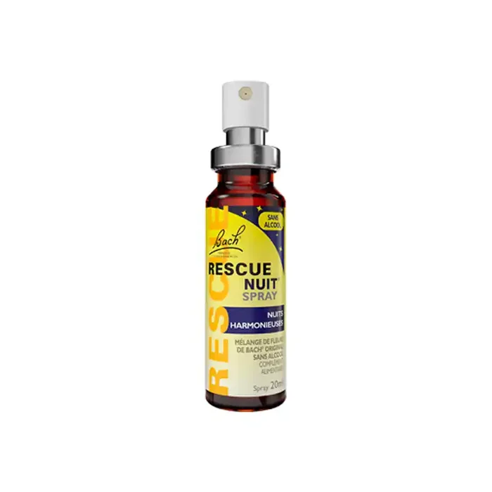 Fleurs de Bach Rescue Nuit spray sans alcool 20ml