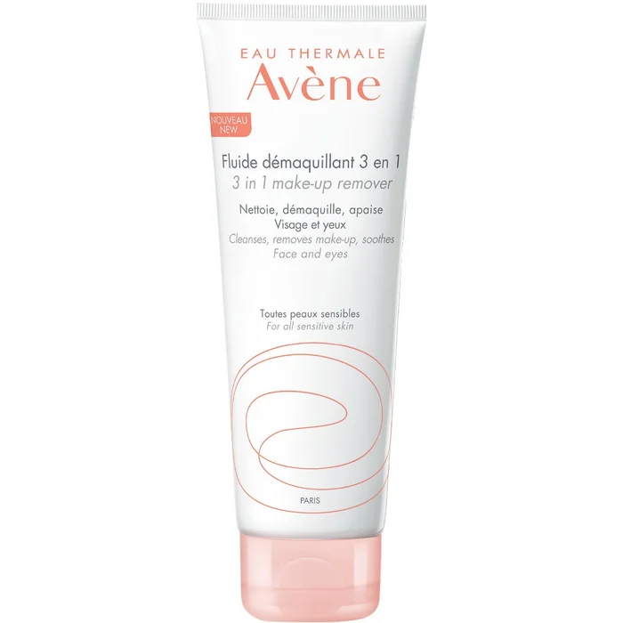 Fluide Démaquillant 3 En 1 – Nettoie, Démaquille & Apaise – Peaux Sensibles 200 ml