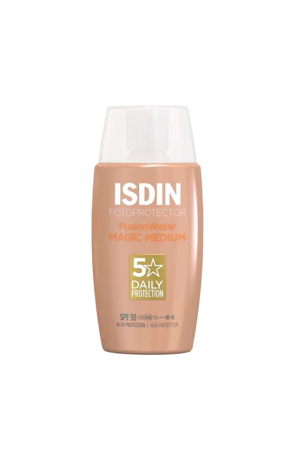 Fluide solaire teinté SPF 50 – Magic Medium – Visage – 50 ml