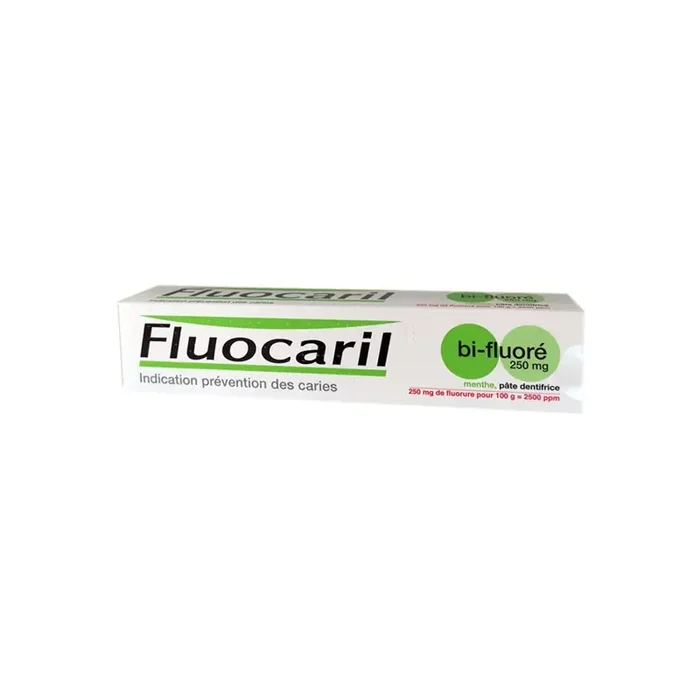 Fluocaril bi-fluore 250mg menthe pate dentifrice 75ml