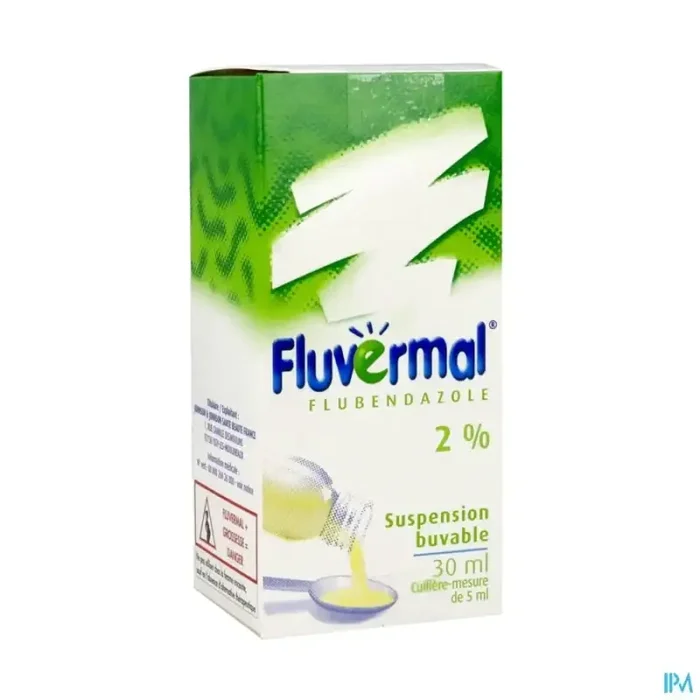 Fluvermal 2% suspension buvable 30ml