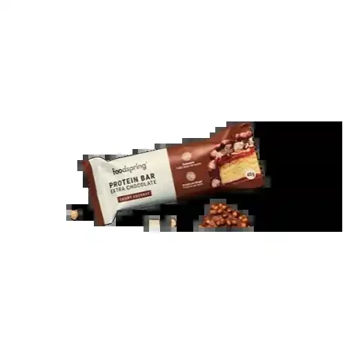 FOODSPRING BARRE PROTEINÉE Extra Chocolat Crispy Coco – 45g