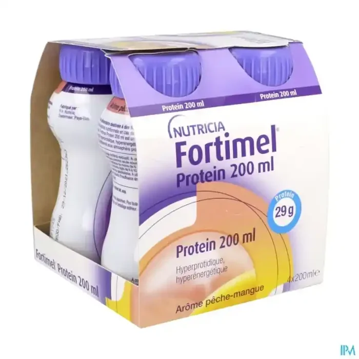 Fortimel protein peche mangue 200ml x4