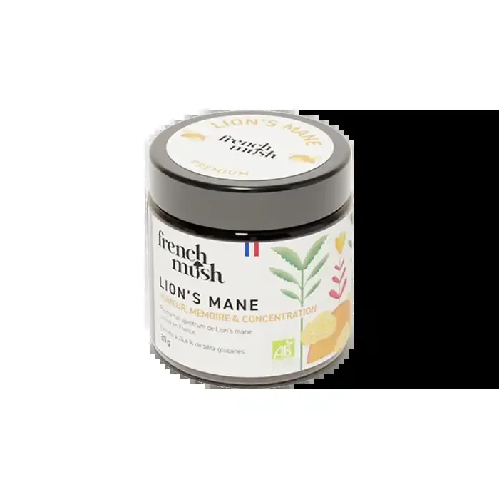 French Mush poudre de lion‘s mane 30g