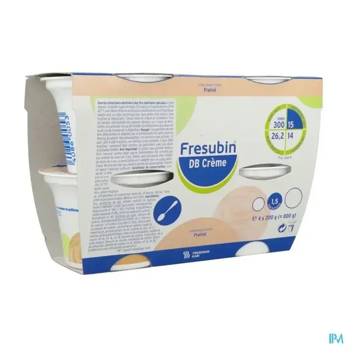 Fresubin db crème praline 200g x4