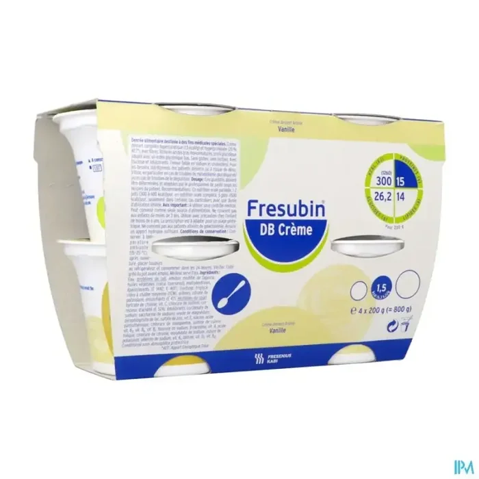 Fresubin db crème vanille 200g x4
