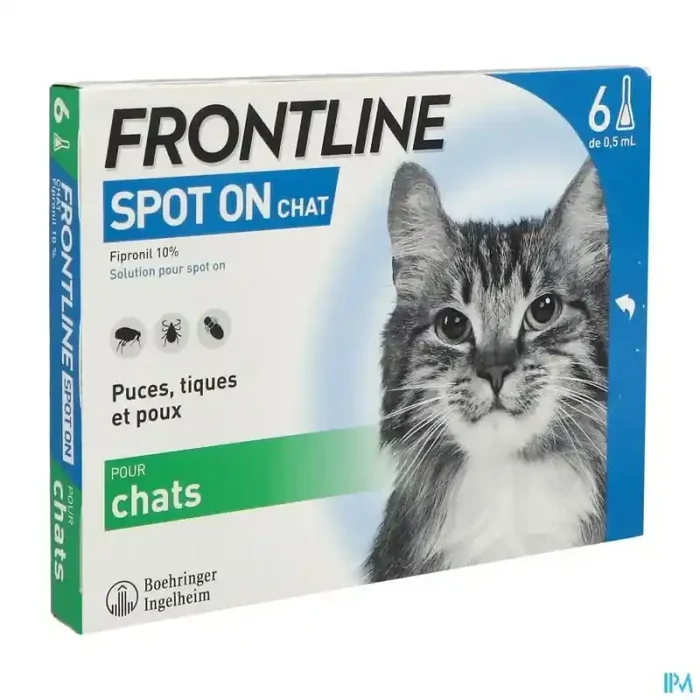 Frontline spot on chat solution 0ml5 x6