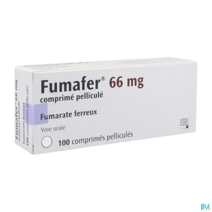 Fumafer 66mg comprimé 100