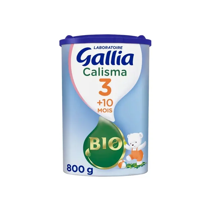 Gallia Calisma Croissance 3 bio lait poudre 800gr