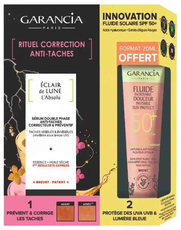 Garancia Éclair Coffret de Lune l‘Absolu 30 ml + Fluide 20 ml Offert