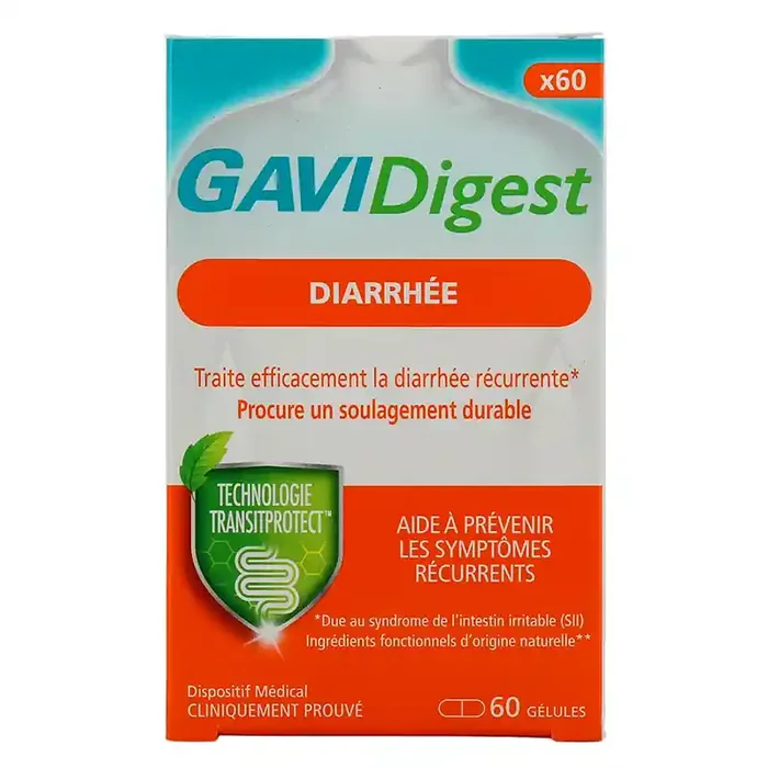 GAVIDIGEST DIARRHÉE 60 GELULES