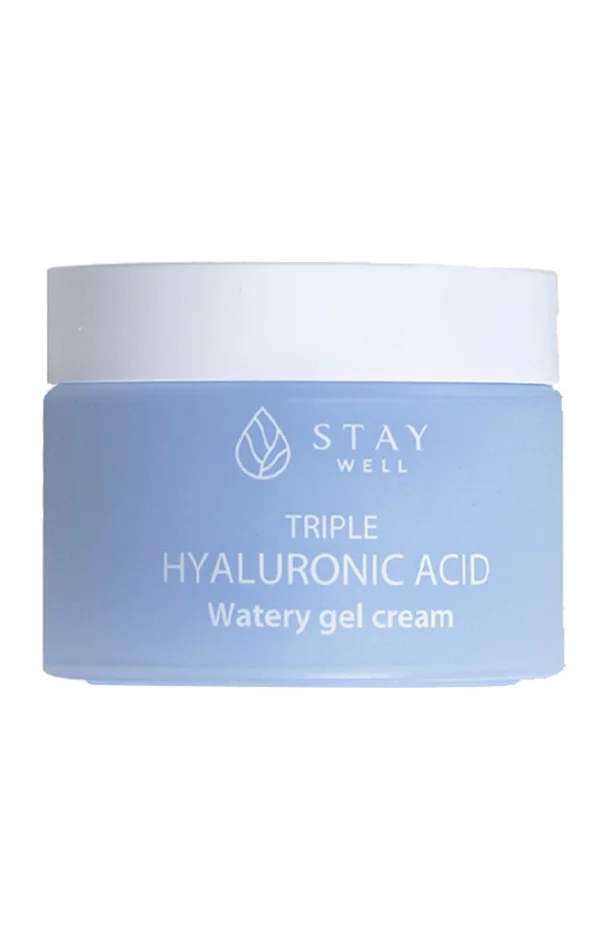 Gel-crème hydratant – Triple acide hyaluronique – Visage – 50 ml