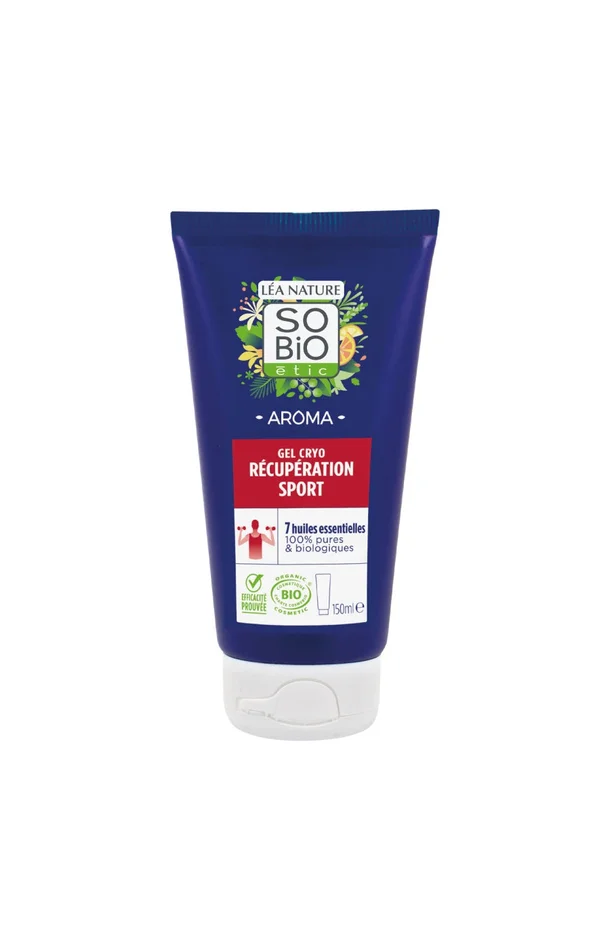Gel cryo bio – Récupération sport – Huiles essentielles – 150 ml