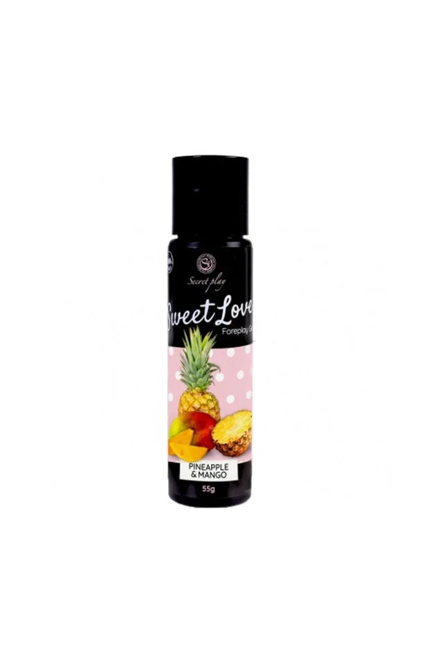Gel de massage & lubrifiant 2 en 1 – Ananas & mangue – 60 ml