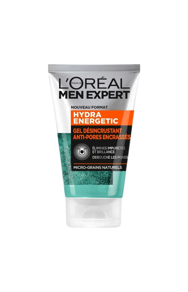 Gel désincrustant – Men expert Hydra energetic – Visage