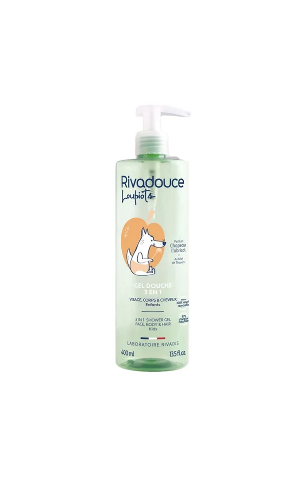 Gel douche 3-en-1 – Chapeau l’abricot – Enfant – 400 ml