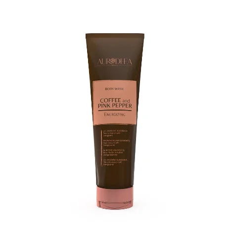 Gel douche Aurodhea- Parfum poivre rose et café – 250 ml