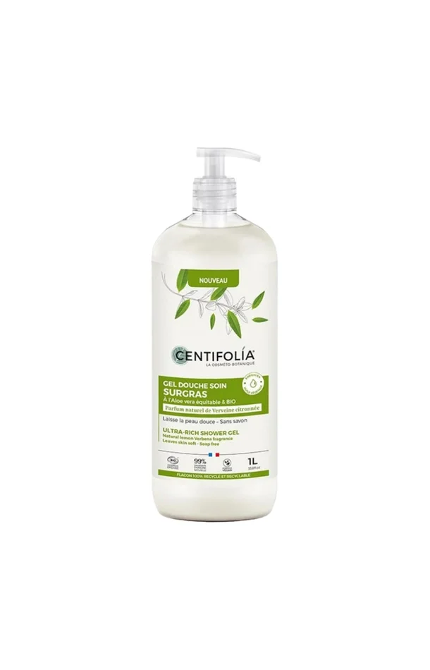 Gel douche bio – Verveine citronnée – Corps – 1L