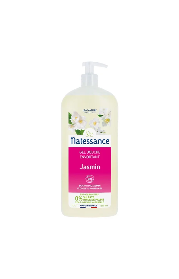 Gel douche envoûtant bio – Jasmin floral – 1 L