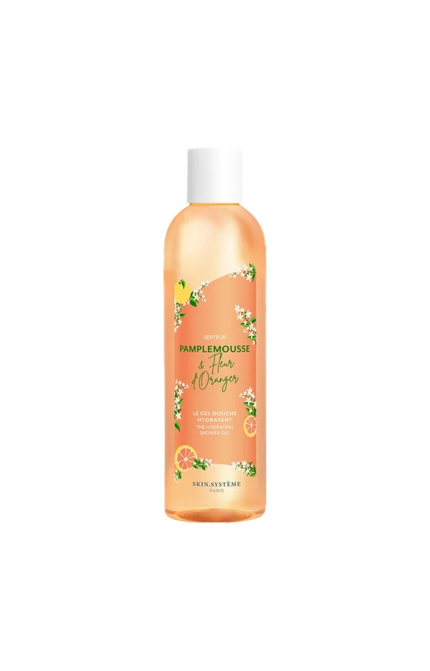 Gel douche hydratant – Pamplemousse & fleur d’oranger – 250 ml