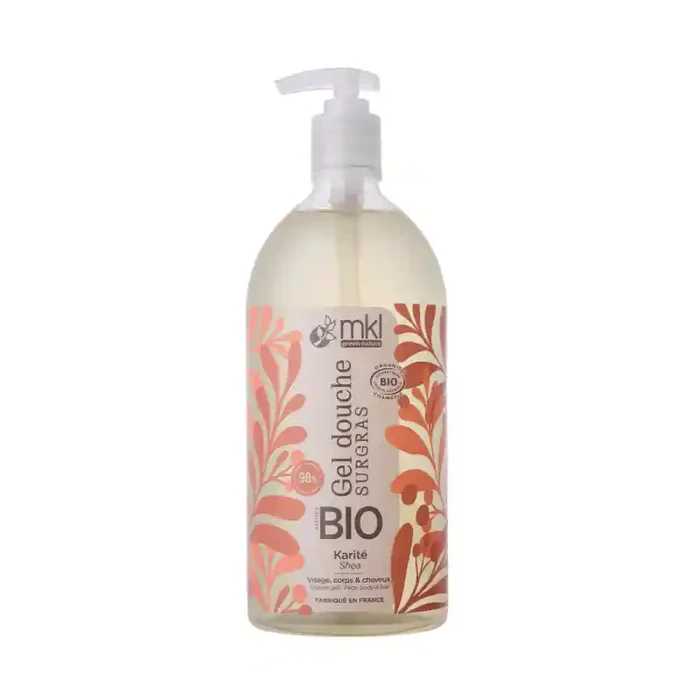 GEL DOUCHE SURGRAS KARITÉ BIO 1L MKL GREEN NATURE
