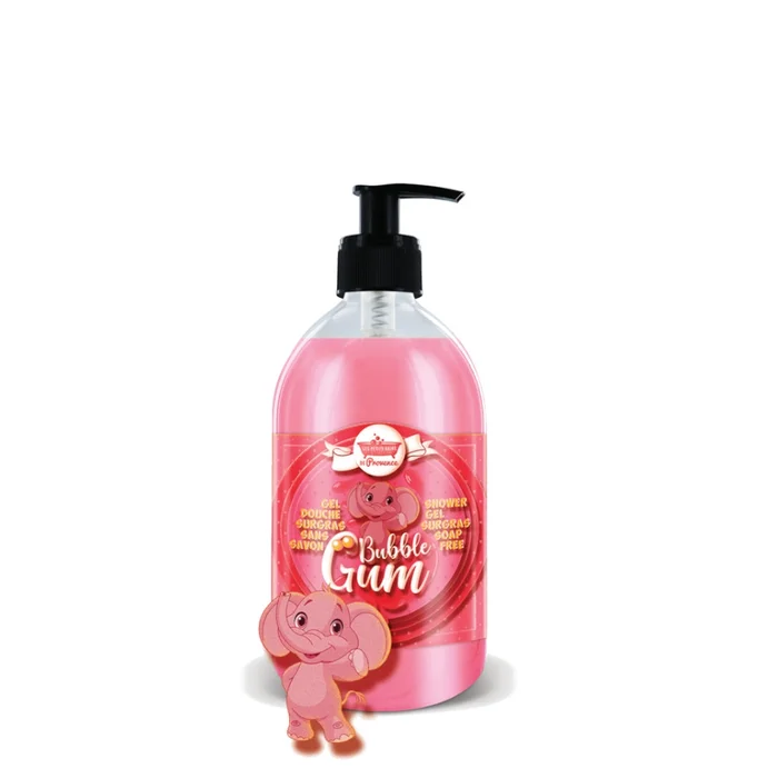 Gel Douche Surgras Sans Savon – Parfum Bubble Gum