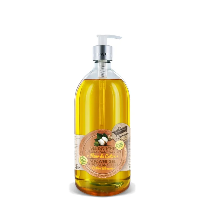 Gel Douche Surgras Sans Savon – Parfum Fleur de Coton