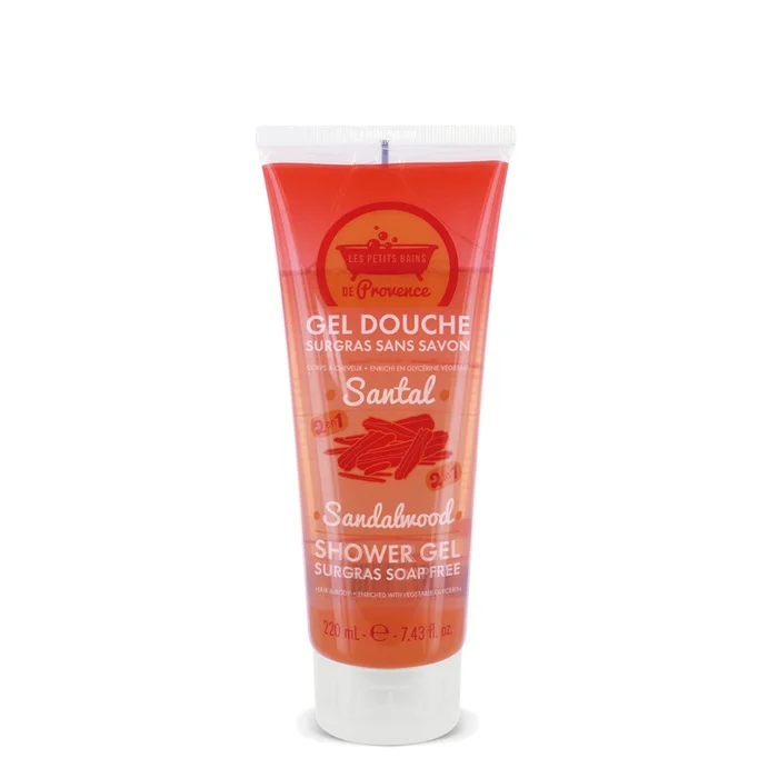 Gel Douche Surgras Sans Savon – Parfum Santal