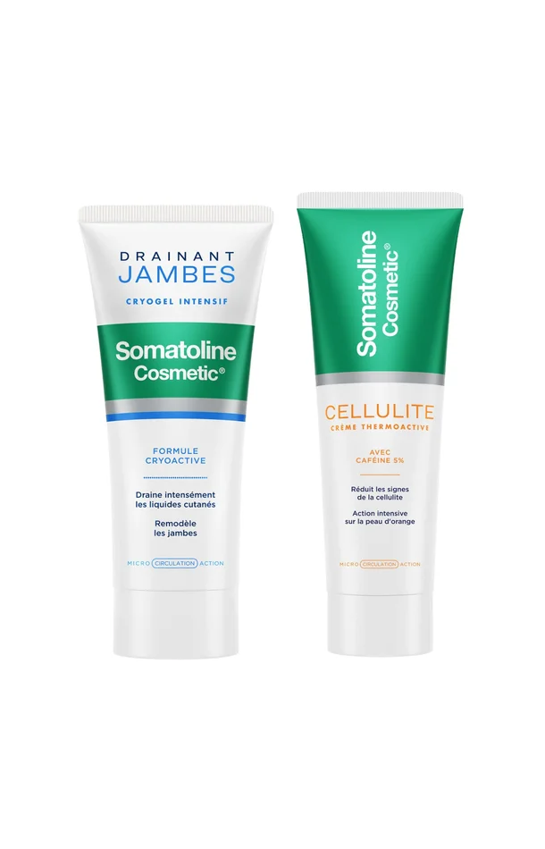 Gel drainant jambes & gel anti cellulite – Cryoactif & thermoactif – Corps