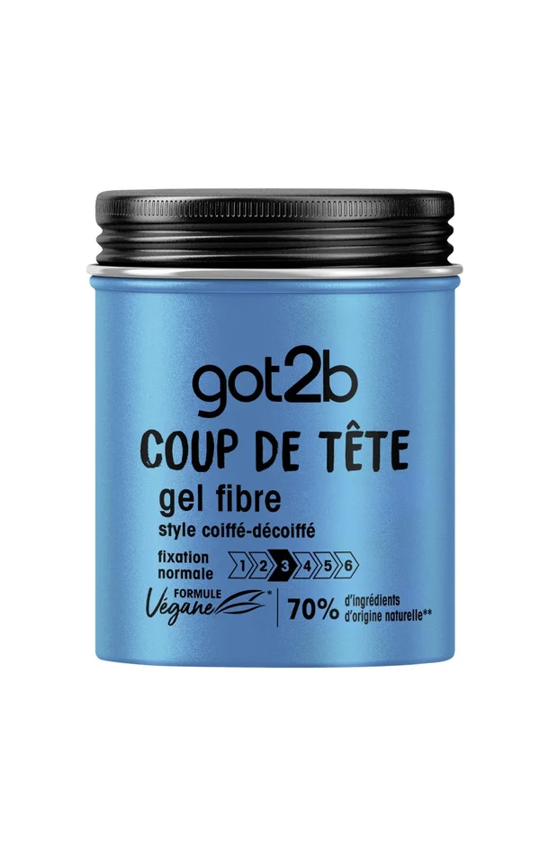 Gel fibre – Coup de tête – Homme – 100 ml
