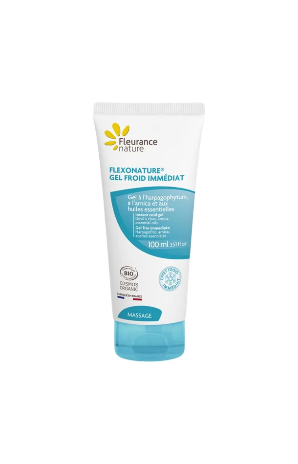 Gel froid immédiat apaisant bio – Flexonature – Corps – 100 ml
